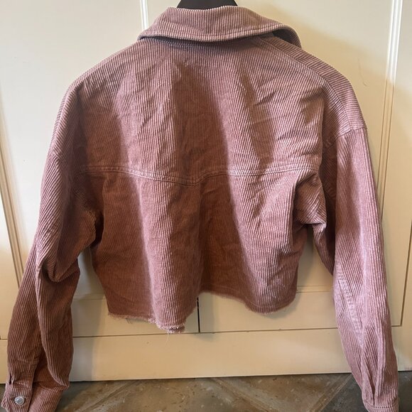 Forever 21 Cropped Suede Jacket - Picture 3 of 3